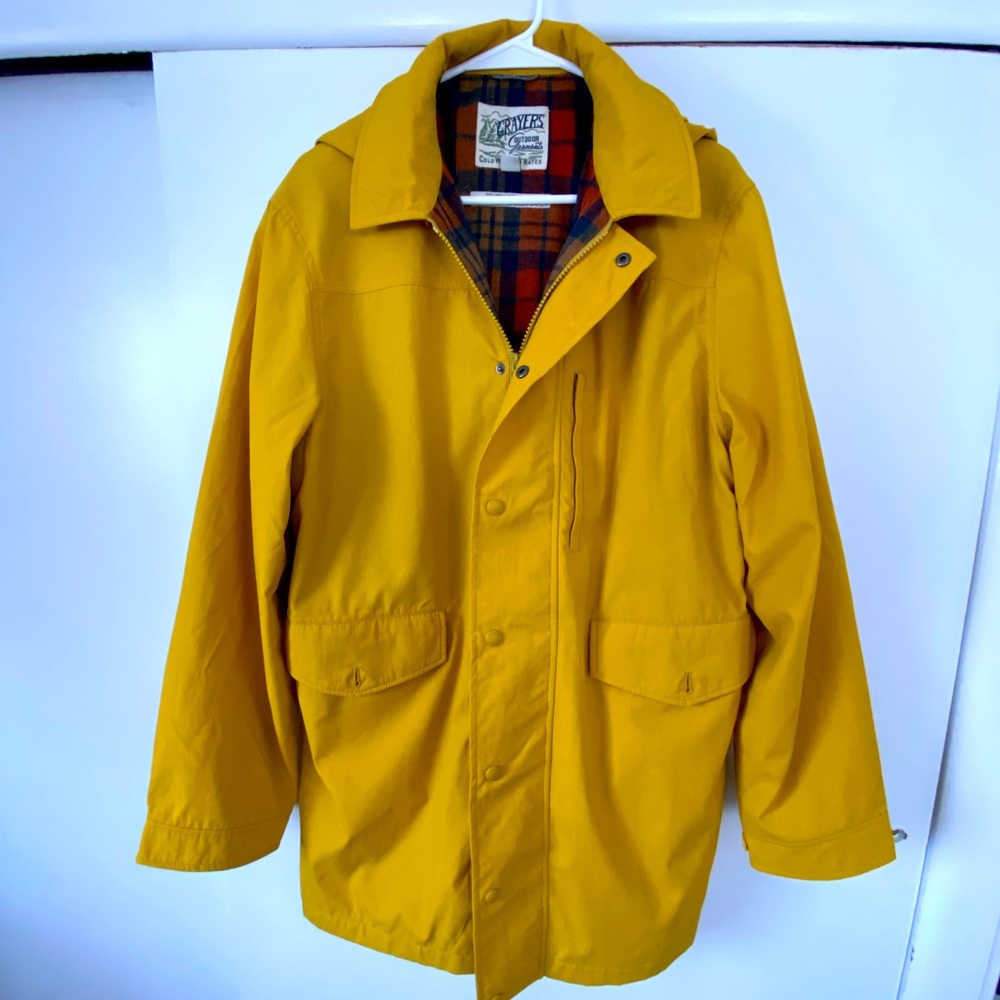 Grayers Mens Large Rain Parka